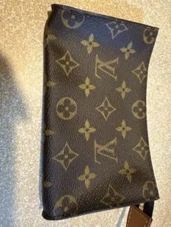 Louis Vuitton モノグラム レザーポーチ - メルカリ