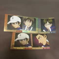 テニスの王子様　ステッカー　アニメイト　2002 越前　不二　手塚　桃城