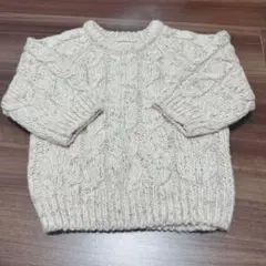 ZARA ケーブル編みニットセーター