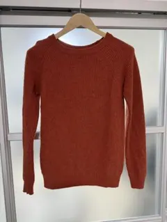 アーバンリサーチ　オレンジニットセーター