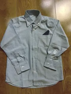 ストライプ フォーマルシャツ 120cm