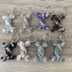파라코드 홈 키 홀더, 본 1개, 강아지