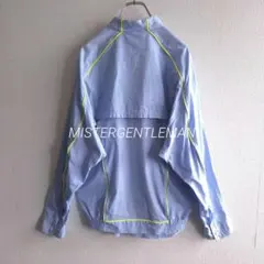 【遊びシャツ】MISTERGENTLEMAN 美品 切替 ネオンパイピングシャツのサムネイル