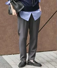 Journal Standard ウールライクストレッチイージーテーパードパンツ