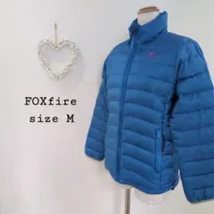 FOXfire フライライトダウンジャケットポケッタブル 軽量 Mブルー/ピンクのサムネイル