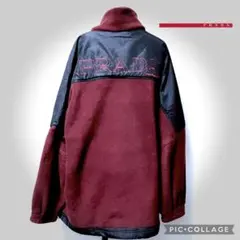 PRADA SPORTS ARCHIVE FLEECE JACKET