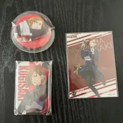 呪術廻戦 釘崎野薔薇 缶バッチ カード セット