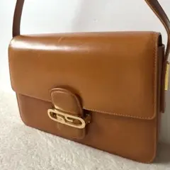 Vintage GUCCI レザー ワンショルダーバッグ 70s グッチ ハンド