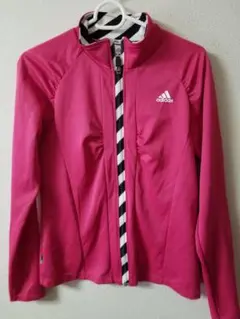 超美。アディダス薄手レディースジャージジャケット