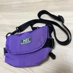 MEI ミニショルダーバッグ パープルのサムネイル