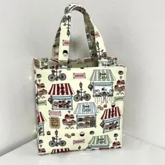 Harrods ハロッズ トートバッグ カフェ(cafe) エナメル