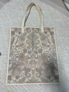 ペイズリー柄トートバッグ