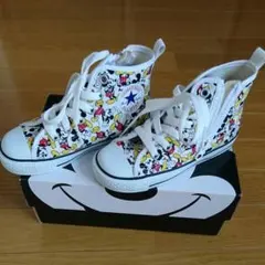 コンバース ハイカット スニーカー  ディズニー 18cm