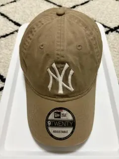 NEW ERA 9TWENTY ベージュキャップ