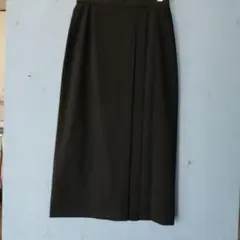 UNIQLO　黒 タイトスカート プリーツ入りМサイズ