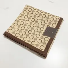 CELINE セリーヌ　ハンカチ　⑧ ブラウンベージュ　総柄
