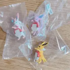 ポケモン　一番くじ　F賞　街歩きちらりんフレンズ　3種セット