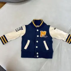 ミキハウス ベビー　ジャケット　ブルゾン　ジャンパー　80 男の子　上着