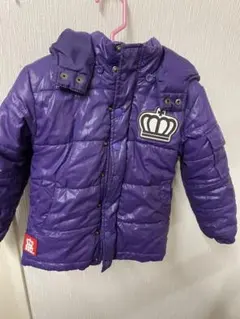 BABY DOLL 紫色 ダウンコート 100