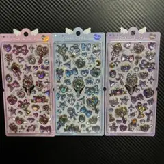 【新品・正規品】ボンボンドロップシール　マジカル ピンク・青・紫 3枚セット