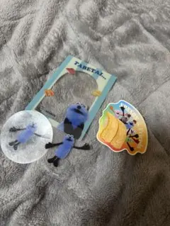 スシロー　パペットスンスン　クリアカード　クリアピック　シール