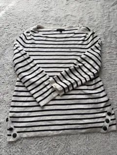 Tommy Hilfiger ストライプ長袖トップス