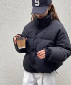 El mar(エルマール) スタンドカラーダウンジャケット