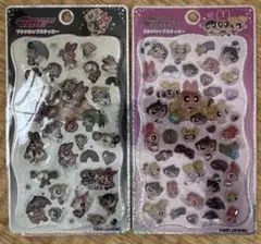 プチドロップ パワーパフガールズ ステッカー　シール　2種類セット