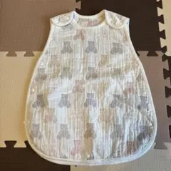 美品　ジェラピケ　ジェラートピケ　gelato pique スリーパー　ガーゼ