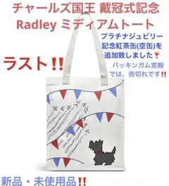 PJ缶追加❣️Radleyチャールズ国王戴冠式記念⭐️ ミディアムキャンバストート