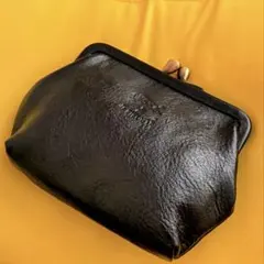 【新品未使用】イルビゾンテ/ レザーコインケース 送料無料　BLACK