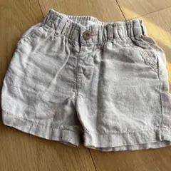 ZARA 白ショートパンツ 1.5歳　86㎝