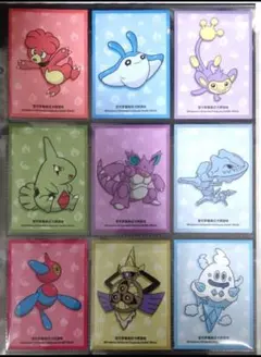 ポケモンカード デッキシールド キャラクタースリーブ 9種類 バラ売り184