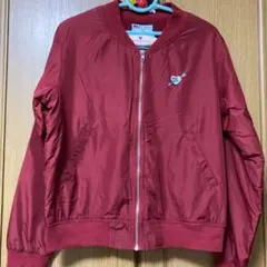 ピンクラテ　MA-1風ブルゾン165 美品