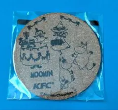 KFC ムーミン コルクコースター 未使用