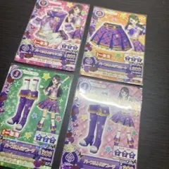 パープルトルテコーデ 紫吹蘭 アイカツカード