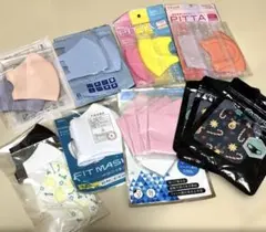 PITTAマスク　洗えるマスク　子供マスク　小さめ　まとめ売り　22枚セット