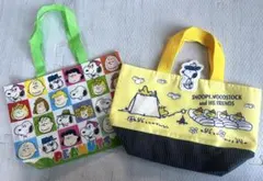 【未使用】PEANUTS スヌーピー　バッグ2点セット