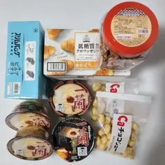 お菓子とカップ麺セット