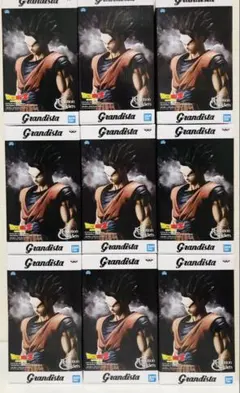 ドラゴンボールZ/孫悟飯/Grandista/グランディスタ/9体セット