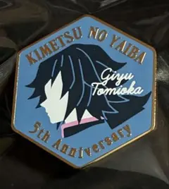 鬼滅　アニメ伍周年記念　後夜祭　キャラクターモチーフピンズB群 冨岡義勇