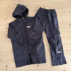outdoor アウトドア　レインコート上下　140