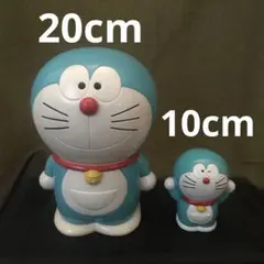 【ドラえもん】貯金箱　大小各1体　2体セット