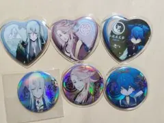 刀剣乱舞 缶バッジ 左文字兄弟 6点セット