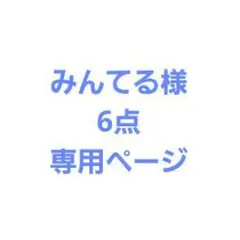 みんてる様　専用ページ　みにちゅあーとまとめ買い