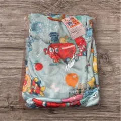 【新品未使用未開封】アンパンマン ブランケット お昼寝毛布 水色