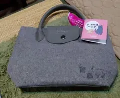 お値下げ　KALDI ネコの日バッグ グレー