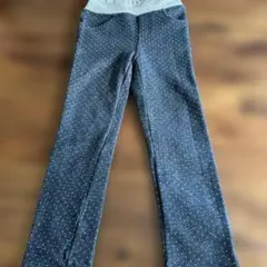 hushushキッズ120センチ裏起毛パンツ