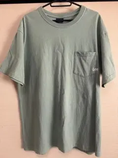 Lee Tシャツ グリーン サイズL ポケット付きのサムネイル