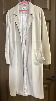ZARA ベージュ ロングコート